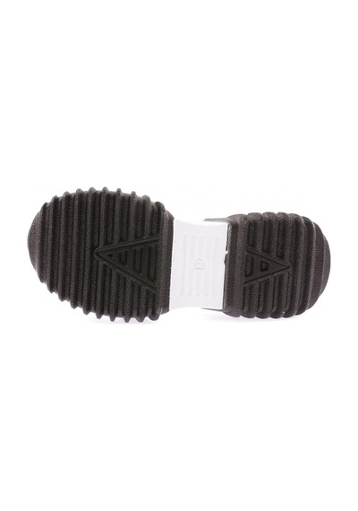 Dgn Z2 23y Kadin Mega Kalin Taban Simli Sneakers Ayakkabi Z2-1720-R0198 Beyaz