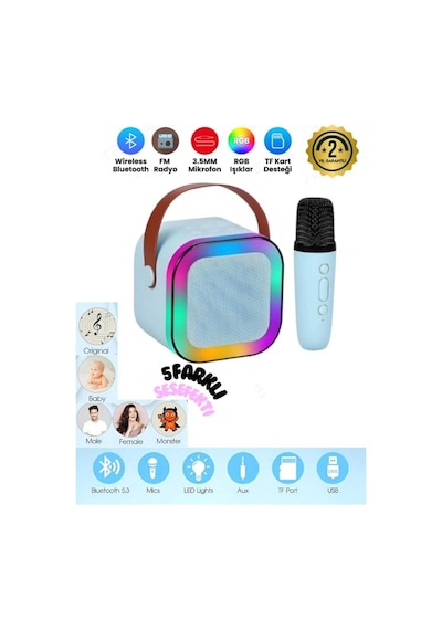 Mey İthalat Fp-k12 Karaoke Wireless Speaker