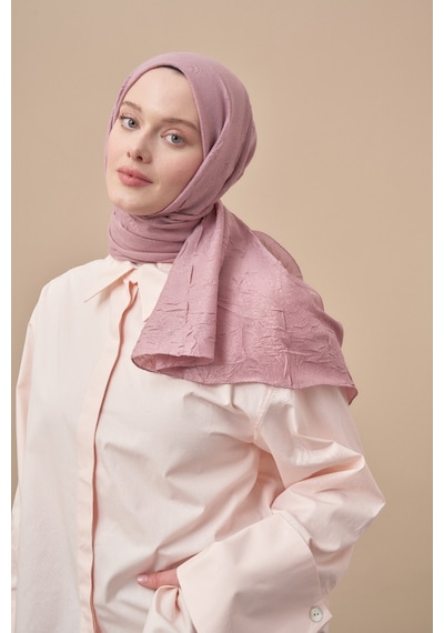 Bambu Kraş Şal Tesettür Giyim, Yüksek Kalite, Hafif, Rahat, Şık, Premium, Lux, Shawl, Scarf Pembe