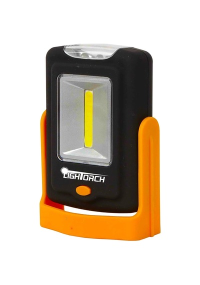 Lightorch LT03152 Pilli 2'si Bir Arada Çalışma Lambası 100 Lümen Siyah