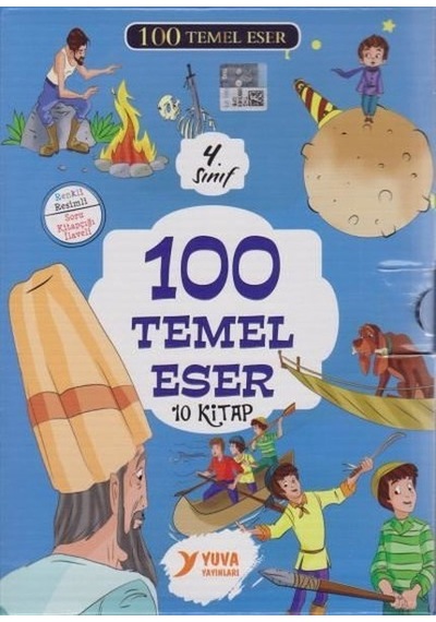 4.Sınıf 100 Temel Eser 10 Kitap - Yuva Yayınları