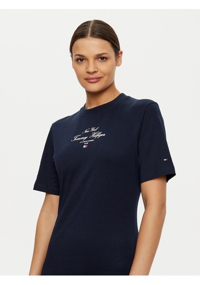 Tommy Hilfiger Tommy Hılfıger Kadın Elbise Ww0ww43830-c1g Lacivert