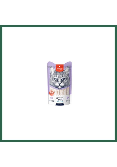 Wanpy Ton Balıklı Ve Yengeçli Krema Kedi Ödülü 25x14 Gr Bzs01
