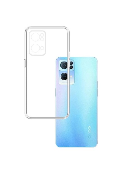Cosmotex Newface Oppo Reno 7 Lite Kılıf Lüx Şeffaf Silikon