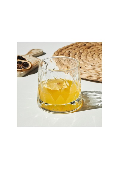 Kristal Desenli 2li Set Meşrubat Bardağı Diğer