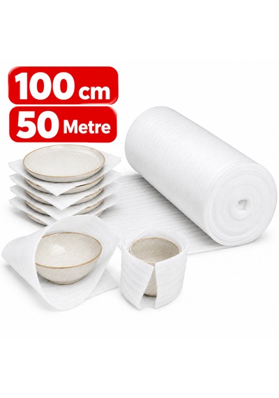 Köpük Şilte 100 Cmx 50mt Eşya Koruyucu Polietilen