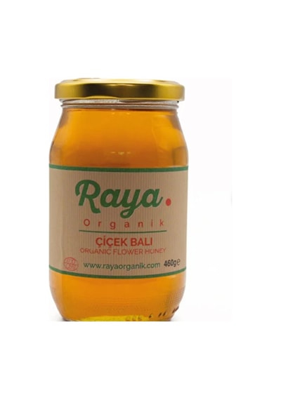 Raya Organik Çiçek Balı 460 G