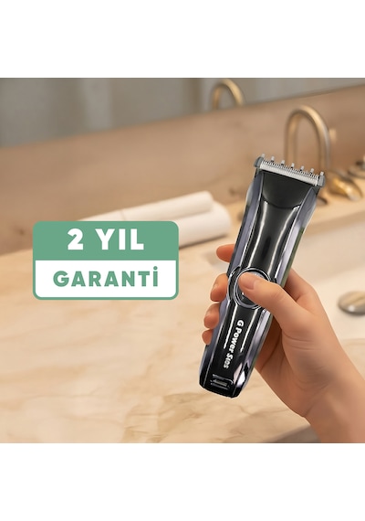Şarjlı Ayarlanabilir Bıçaklı Saç Sakal Tıraş Makinesi Erkek Kişisel Bakım Rd-6050x 8 Saat