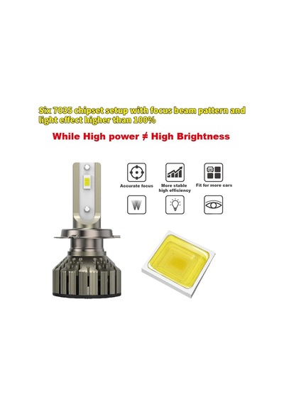 Hb3 9005 Delco U.s.a Special Led Xenon Far Pro Smart Vision Çizgisel Odaklanma 7035