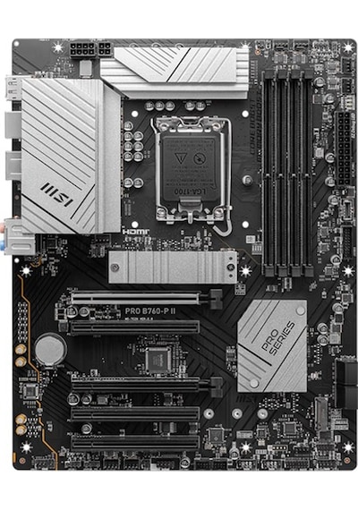 Msı Pro B760-p Iı D5 1700p Hdmi Dp Type-c