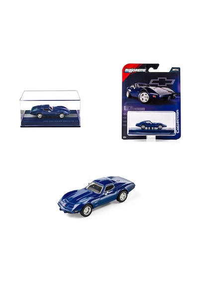 Majorette Collection Chevrolet Corvette C3 50th Anniversary 1:64 Model Araba