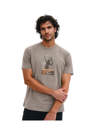 Arma Ar-ma Erkek Bisiklet Yaka Tişört Resim Baskili Örme Kumaş Regular Fit %100 Pamuk 30/2 Süprem Y31344448402 Gri-bej G8 Arma Ar-ma Erkek Bisiklet Yaka Tişört Resim Baskili Örme Kumaş Regular Fit %100 Pamuk 30/2 Süprem Y31344448402 Gri-bej G8