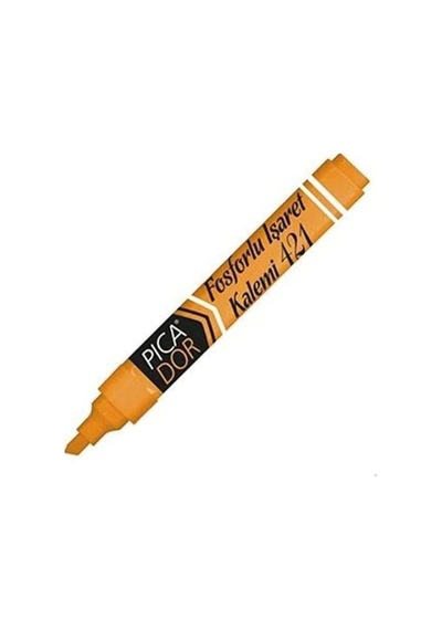 Picador Pastel Hıghlıghter Kalem 10 Lu Kutu Pastel Turuncu 421 1 Turuncu