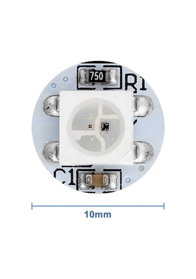 1 Bit Neopixel Ws2812b 5050 Rgb Led Modül 5050 Adreslenebilir Rgb Lamba Kart Full Color