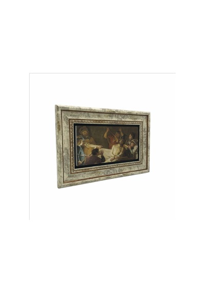 Dikenlerle Taçlandırılan İsa Gerard Van Honthorst, 1622 Baskılı Taş Tablo 20x30