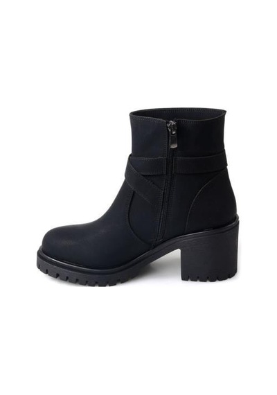Papuçcity Ony 03048 Kadın 6 Cm Kalın Topuklu Bot 001