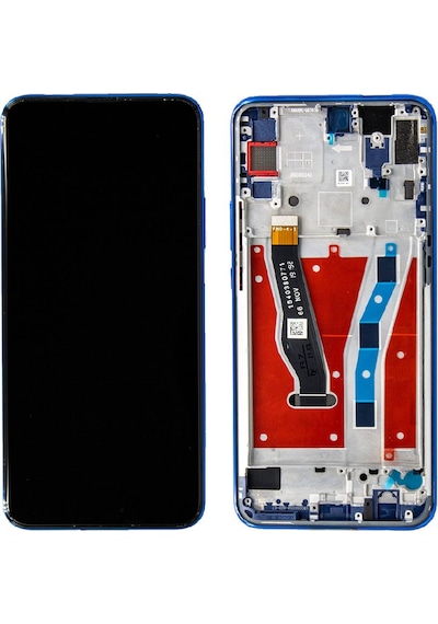 Huawei Y9 Prime 2019 Çıtalı Mavi Uyumlu Lcd Ekran Ve Dokunmatik Komple Ekran Yüksek Kalite Yedcom