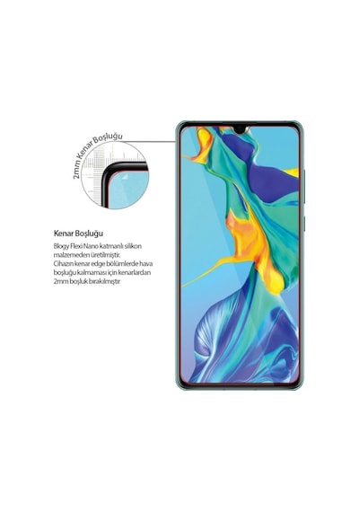 Blogy P30 İle Uyumlu Flexi Nano Ekran Koruyucu