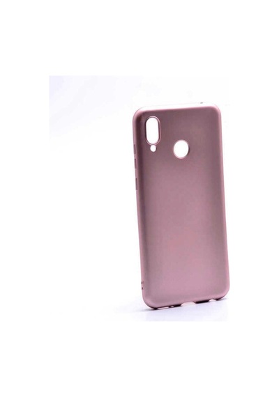 Huawei Honor Play Kılıf Zore Premier Silikon Kapak Rose Gold