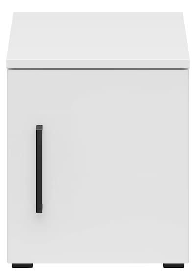 Mavira Çok Amaçlı Dolap - Tek Kapaklı - 30 Cm Beyaz