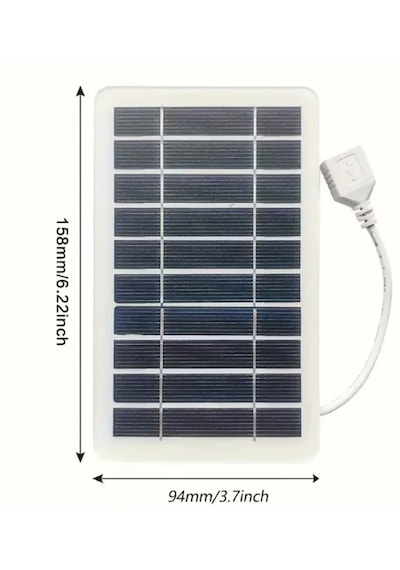 5v Yüksek Usb Güneş Paneli Kamp Hücreleri Solar Şarj Cihazı Telefon - Tablet Ve Type-c Laptop Şarj