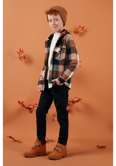 Lela Erkek Çocuk Gömlek Cf24w81778 Taba