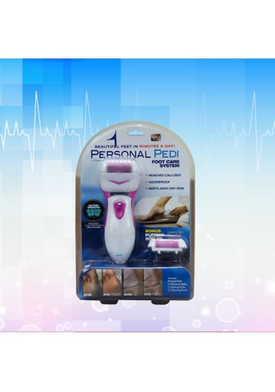 Personal Pedi Pilli Ayak Topuk Temizleme Törpüsü Bakım Aleti