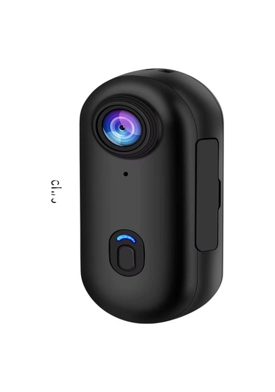 Wifi Spor Kamera 1080p Full Hd, 30m Su Geçirmez Kılıf, 120 Geniş Açı Lens, Manyetik Mini Aksiyon Kamera, Type-c, Siyah, 63x28x18 Mm