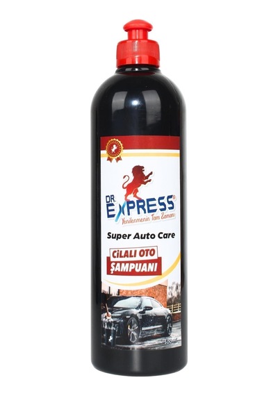 Premium Konsantre Cilalı Oto Araba Yıkama Şampuanı Etkili Temizlik Ekstra Parlaklık 500 Ml Süngerli - 581798356