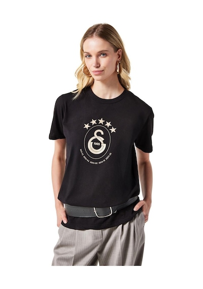 Gsstore Galatasaray 5 Yıldız T-shirt - E251352-1-10638 Siyah