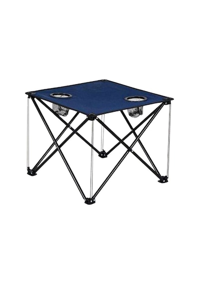 Katlanır Kamp Masası 47 CM Kare Taşıma Çantalı Yeşil Renkli Yeşil