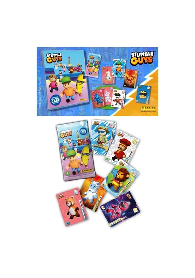 Panini Stumble Guys Koleksiyon Kartları Albüm Dergisi 24 Adet Kart + 1 Limited Edition Kart
