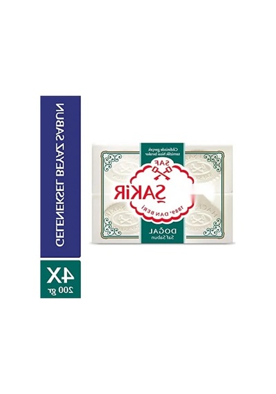 Doğal Geleneksel Beyaz Sabun - 4 X 200 G Acı Badem