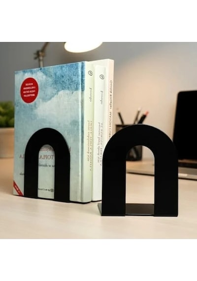 Metal Kitap Desteği Seti, Dekoratif Aksesuar Olarak Kullanıma Uygun