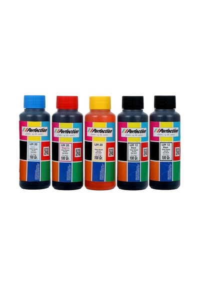 Uyumlu 664 L100 L110 L120 L121 Tanklı Yazıcı Mürekkep Seti 5x100 Gr