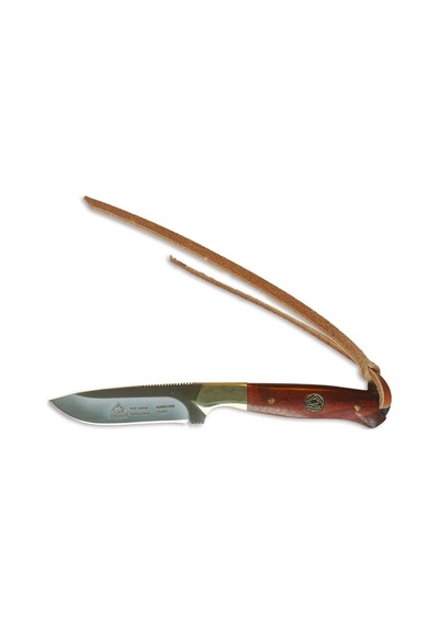 Puma Sgb Caping Kamp Bıçak, Wood With Leather Sheath Çok Renkli