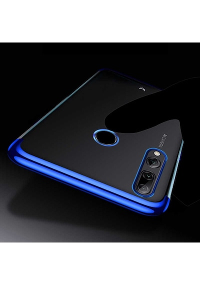Huawei Y9 Prime 2019 Kılıf Zore Dört Köşeli Lazer Silikon Kılıf