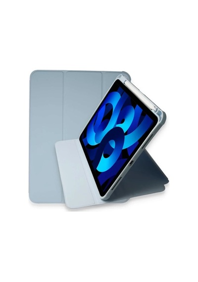 Mey İthalat Apple iPad Pro 11 2021 Kılıf Starling 360 Kalemlikli Tablet Kılıf - Mavi Tablet Kılıfı