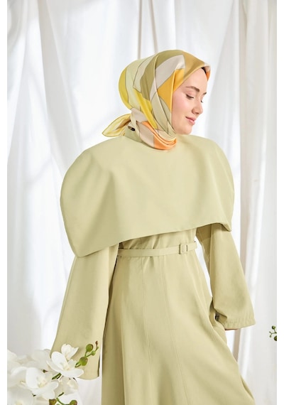 Silk Home %100 Twill İpek Eşarp S543 Sarı