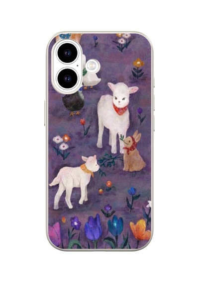Arvencase Apple iPhone Uyumlu 17 Uyumlu Hd Kalite Orta Sertlikte Baskılı Desenli Silikon Renk31 Renk31