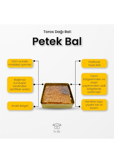 Toros Dağı Bal Petek Bal 1.5 KG