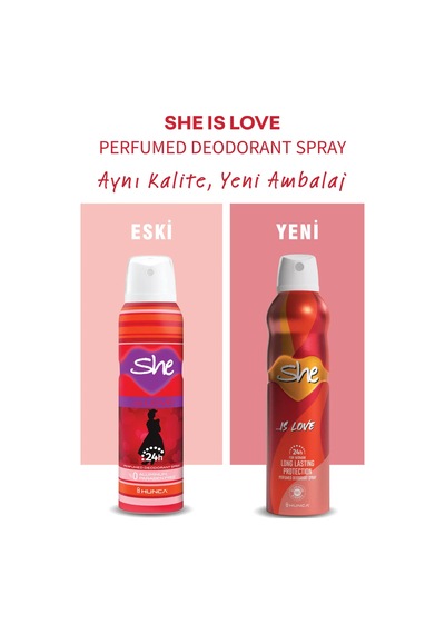 She Is Fun Kadın Deodorant Sprey - Sexy Kadın 150ml