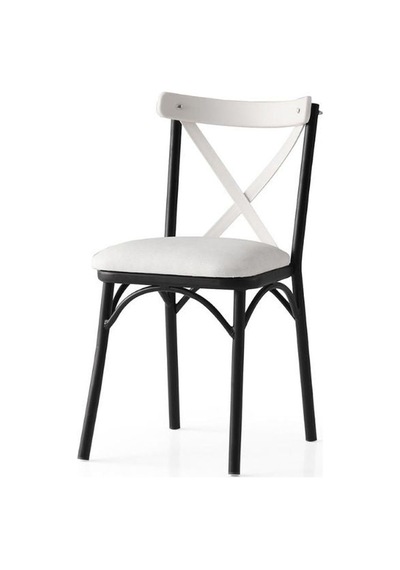 Gazzini Thonet Sandalye Siyah - Beyaz