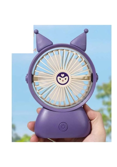 Mini Masa Ve El Fanı Şarjlı 2 Kademeli Taşınabilir Serinletici Va