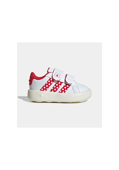 Adidas Grand Court Minnie Cf I Bebek Sneaker Kı9528 Beyaz / Pure Ruby / Kırık Beya