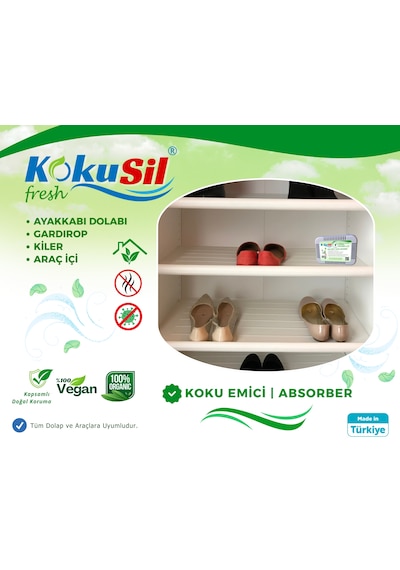 Kokusil Ayakkabı Dolabı Koku Giderici Ve Koku Emici