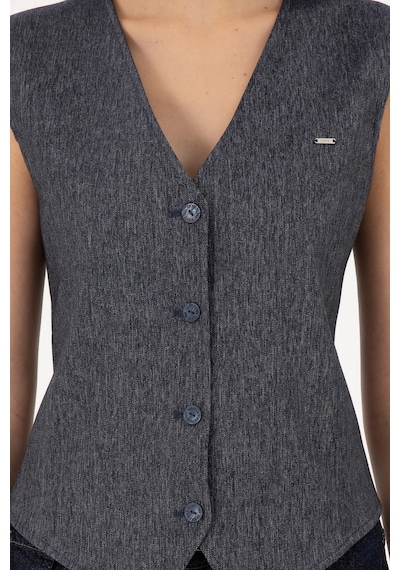 U.S. Polo Assn. Kadın İndigo Yelek 50291995-VR028