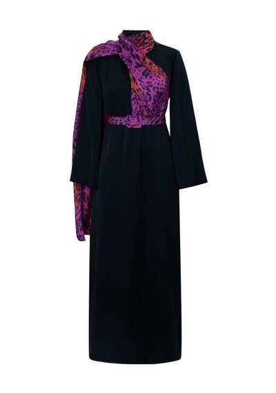 Senna Fıore Dress Fuşya Fuşya