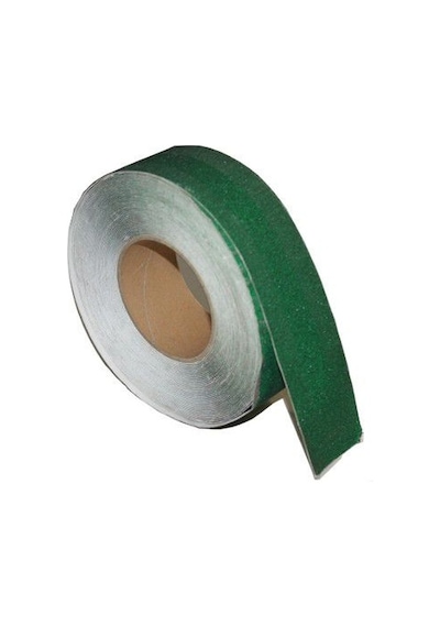 Merdiven Ve Zemin Kaydırmaz Yeşil Bant 25m x 25mm
