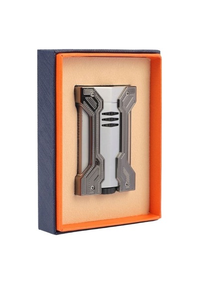 Conquistador 2li Torch Gri Gunmetal Metal Puro Çakmağı 8005ct